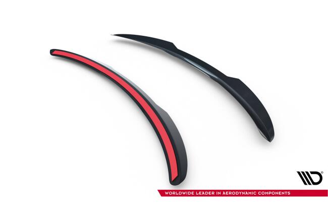 Maxton Design Heckspoiler Lippe für Mercedes SL 63 R232 Hochglanz schwarz