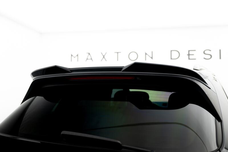 Maxton Design Heckspoiler Lippe für Porsche Cayenne Sport Design Mk3 Hochglanz schwarz