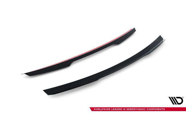 Maxton Design Heckspoiler Lippe für Renault Laguna Hatchback GT Mk3 Hochglanz schwarz