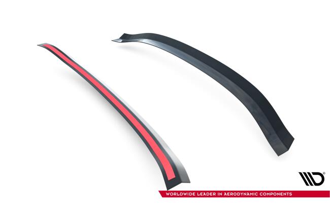 Maxton Design Heckspoiler Lippe V.1 für Honda Civic Type-R Mk10 / Mk10 Facelift Hochglanz schwarz