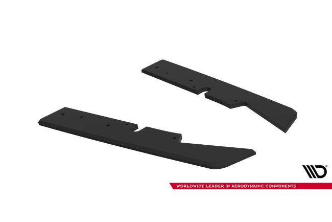Maxton Design Street Pro Diffusor Flaps für Subaru Impreza WRX STI Mk3 Facelift Rot