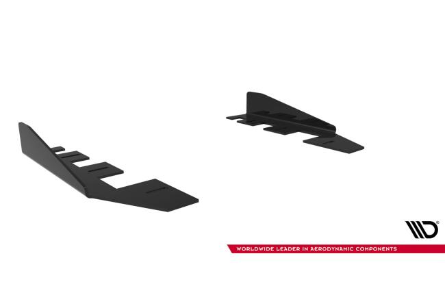 Flaps für Street Pro Seitenschweller von Maxton Design für Mercedes CLE 53 C236 Hochglanz schwarz