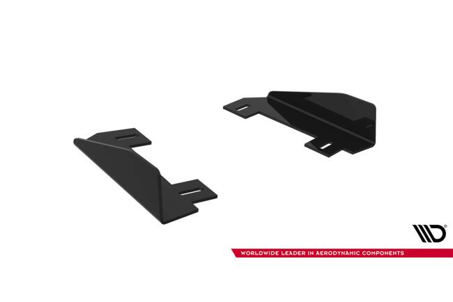 Flaps für Street Pro Heckdiffusor von Maxton Design für Subaru Impreza WRX STI Mk3 Facelift Hochglanz schwarz