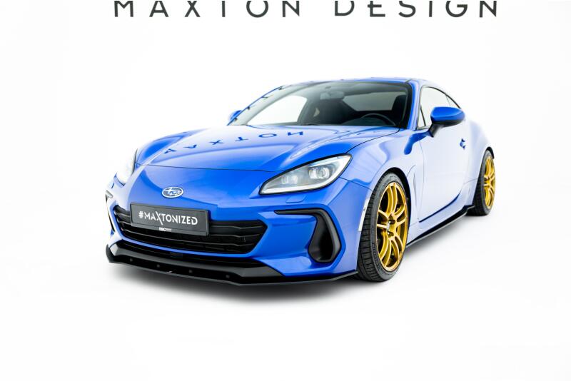 Maxton Design Street Pro Frontlippe für Subaru BRZ Mk2 Schwarz matt