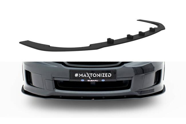 Maxton Design Street Pro Frontlippe für Subaru Impreza WRX STI Mk3 Facelift Rot
