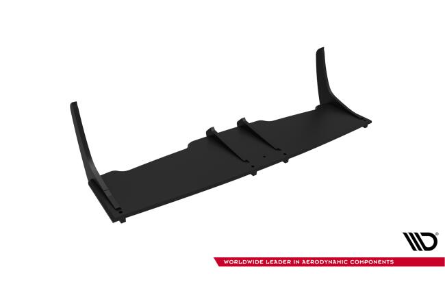 Maxton Design Street Pro Heckdiffusor für Abarth 500 Mk1 Rot