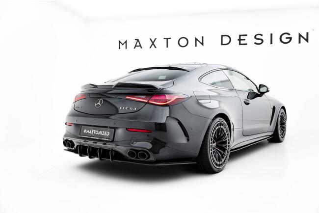 Maxton Design Street Pro Heckdiffusor für Mercedes CLE 53 C236 Rot