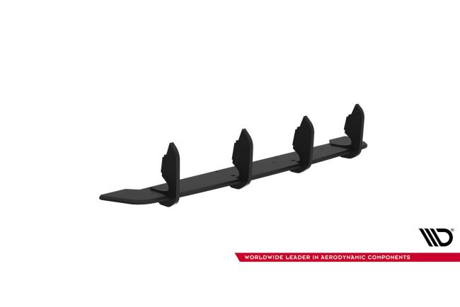 Maxton Design Street Pro Heckdiffusor für Subaru Impreza WRX STI Mk3 Facelift Schwarz-Rot