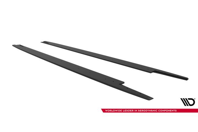 Maxton Design Street Pro Seitenschweller (Paar) für Mercedes CLE 53 C236 Schwarz matt