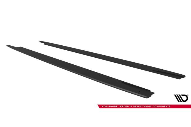 Maxton Design Street Pro Seitenschweller (Paar) für Mercedes CLE 53 C236 Schwarz matt