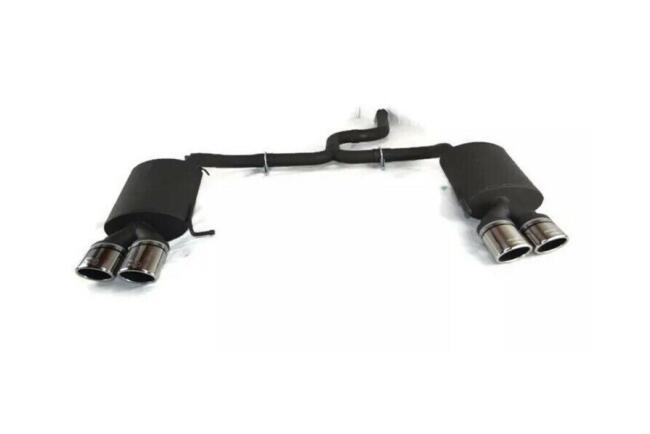 Sportauspuff Endschalldämpfer für VW Golf 7 Variant Facelift 2017-2020 Endrohre 220x80mm