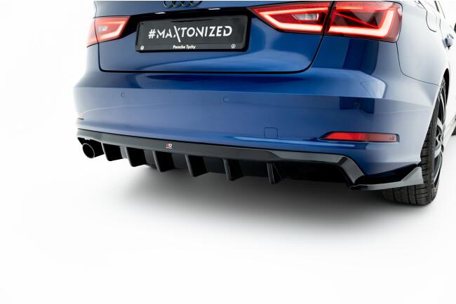 Maxton Design Heckdiffusor V.1 für Audi A3 Limousine...
