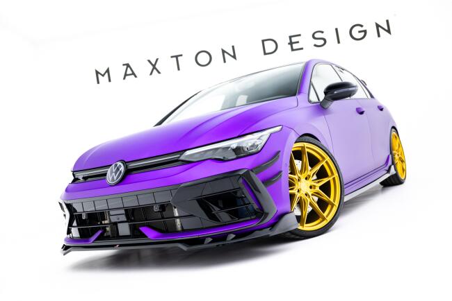 Maxton Design Frontlippe V.1 für VW Golf 8 R...