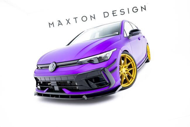 Maxton Design Frontlippe V.3 für VW Golf 8 R...