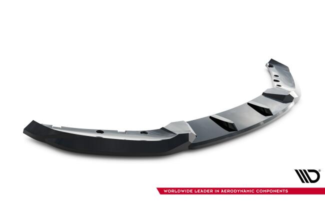 Maxton Design Frontlippe für BMW 4er Cabrio / Coupe F33 / F32 Hochglanz schwarz