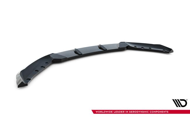 Maxton Design Frontlippe für BMW 4er Cabrio / Coupe F33 / F32 Hochglanz schwarz