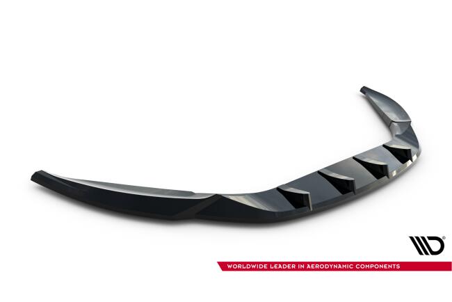 Maxton Design Frontlippe für Maserati Ghibli Modena Mk3 Facelift Hochglanz schwarz