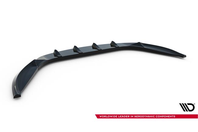 Maxton Design Frontlippe für Maserati Ghibli Modena Mk3 Facelift Hochglanz schwarz