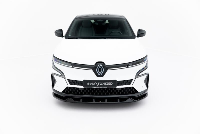 Maxton Design Frontlippe für Renault Megane E-Tech Electric Mk1 Hochglanz schwarz