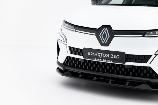 Maxton Design Frontlippe für Renault Megane E-Tech Electric Mk1 Hochglanz schwarz