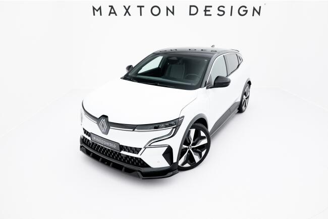 Maxton Design Frontlippe für Renault Megane E-Tech Electric Mk1 Hochglanz schwarz