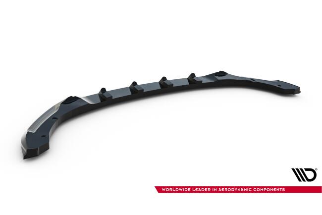 Maxton Design Frontlippe für Renault Megane E-Tech Electric Mk1 Hochglanz schwarz