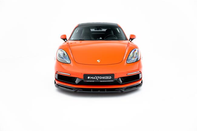 Maxton Design Frontlippe V.3 für Porsche 718 Cayman...