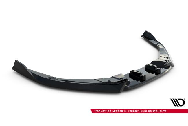 Maxton Design Frontlippe V.3 für Porsche 718 Cayman GTS 982c Hochglanz schwarz