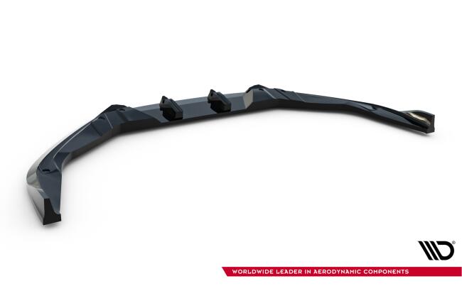 Maxton Design Frontlippe V.3 für Porsche 718 Cayman GTS 982c Hochglanz schwarz