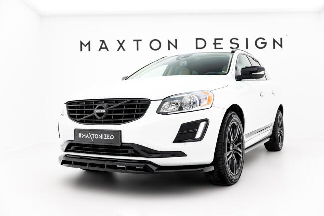 Maxton Design Frontlippe für Volvo XC60 Mk1 Facelift...