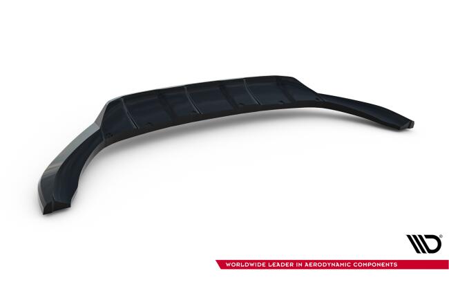 Maxton Design Frontlippe für Volvo XC60 Mk1 Facelift Hochglanz schwarz