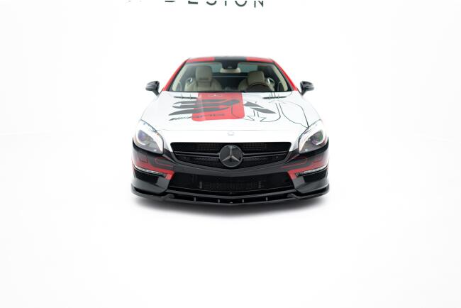 Maxton Design Frontlippe V.1 für Mercedes SL 63 AMG R231 Hochglanz schwarz
