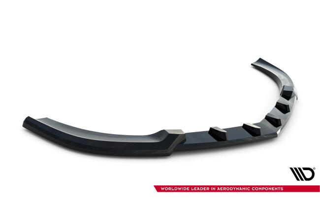 Maxton Design Frontlippe V.1 für Mercedes SL 63 AMG R231 Hochglanz schwarz