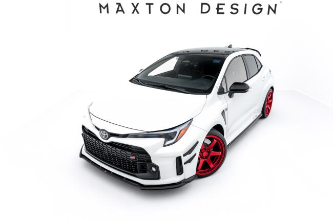 Maxton Design Frontlippe V.1 für Toyota GR Corolla Mk12 Hochglanz schwarz
