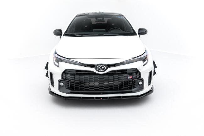 Maxton Design Frontlippe V.1 für Toyota GR Corolla Mk12 Hochglanz schwarz