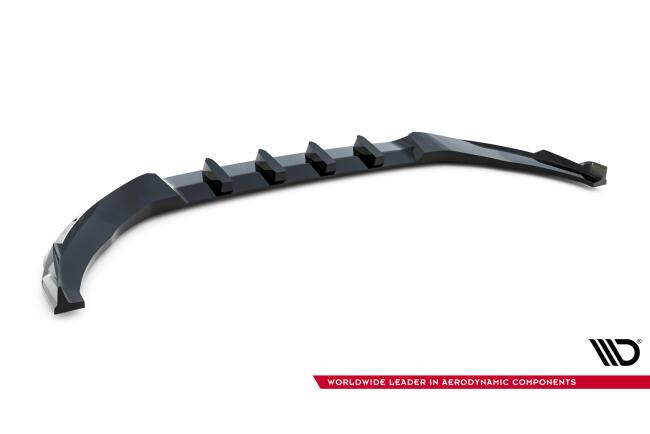 Maxton Design Frontlippe V.2 für Audi A5 S-Line / S5 Limousine / Avant B10 Hochglanz schwarz