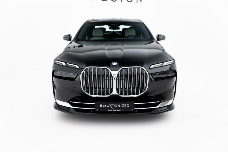 Maxton Design Frontlippe V.2 für BMW 7er G70 Hochglanz schwarz