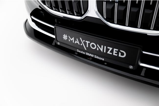Maxton Design Frontlippe V.2 für BMW 7er G70 Hochglanz schwarz