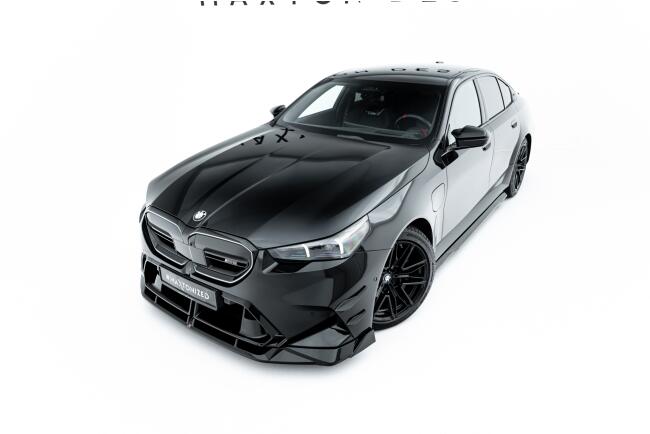 Maxton Design Frontlippe V.2 für BMW M5 Limousine / Touring G90 / G91 Hochglanz schwarz