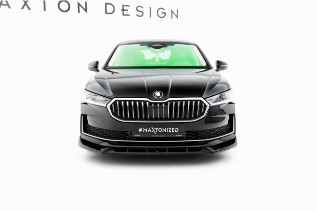 Maxton Design Frontlippe V.2 für Skoda Superb Mk4...