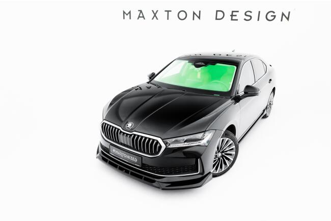 Maxton Design Frontlippe V.2 für Skoda Superb Mk4...