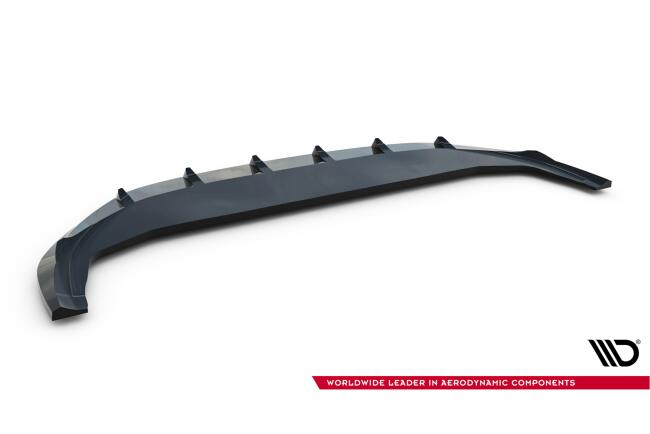 Maxton Design Frontlippe V.2 für VW Tiguan Mk3 Hochglanz schwarz