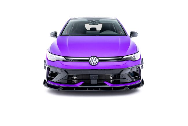 Maxton Design Frontlippe mit Flaps V.3 für VW Golf 8...