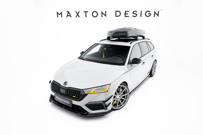 Maxton Design Frontlippe V.4 für Skoda Octavia RS...