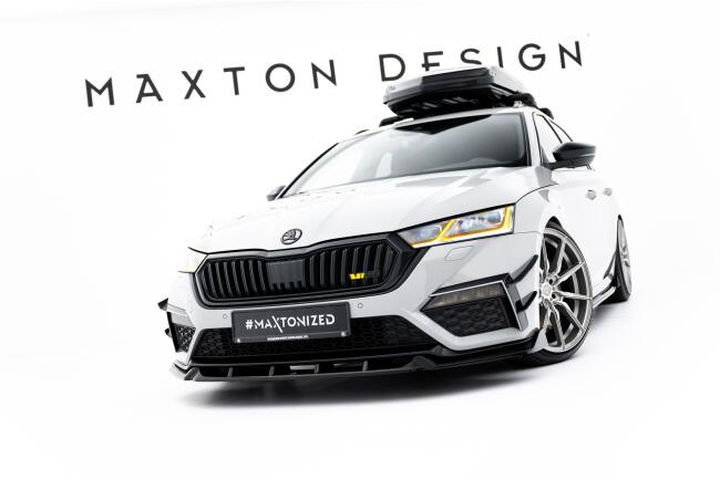 Maxton Design Frontlippe V.5 für Skoda Octavia RS...