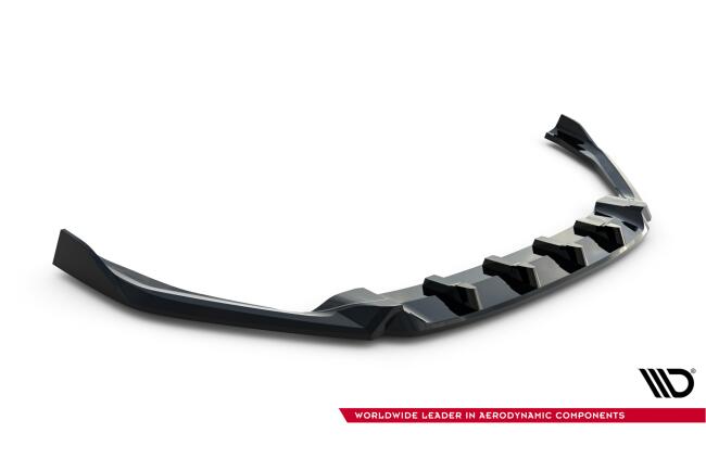 Maxton Design Frontlippe V.5 für Skoda Octavia RS Mk4 Hochglanz schwarz