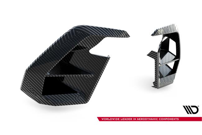 Maxton Design Carbon seitliche Lufteinlässe für BMW X7 M-Paket G07 Facelift