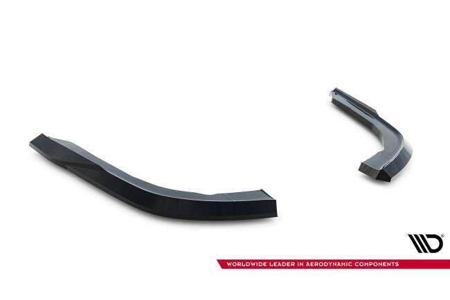 Maxton Design Diffusor Flaps für BMW 4er Cabrio / Coupe F33 / F32 Hochglanz schwarz