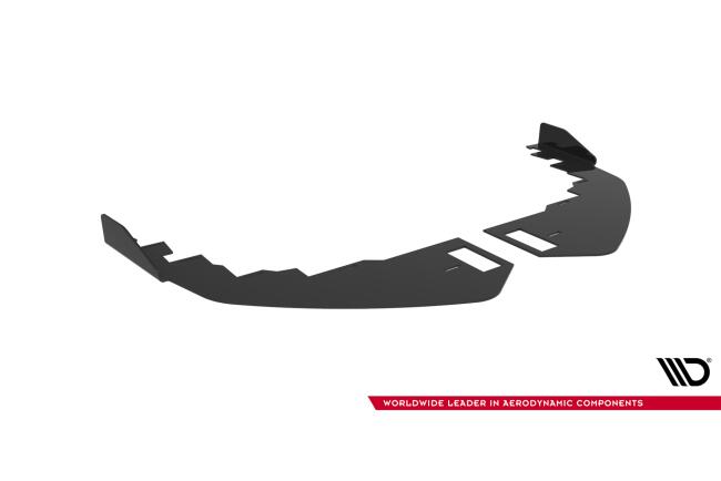 Maxton Design Diffusor Flaps für Flaps VW Golf 8 R Facelift Hochglanz schwarz