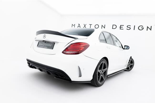 Maxton Design Diffusor Flaps für Mercedes C-Klasse...